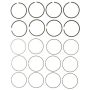 MAHLE 41559CP Engine Piston Ring Set