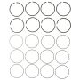 MAHLE 41559CP.040 Engine Piston Ring Set