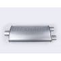 Different Trend Flow IIIE Aluminized 4 1/2″x10″x22″ Center/dual Out 41603