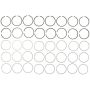 MAHLE 41617.060 Engine Piston Ring Set