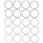 MAHLE 41619CP.040 Engine Piston Ring Set