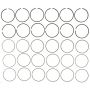 MAHLE 41669CP.020 Engine Piston Ring Set