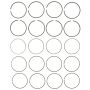 MAHLE 41676.020 Engine Piston Ring Set