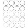 MAHLE 41692 Engine Piston Ring Set