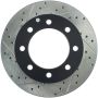 Stoptech 127.65112R Slotted & Drilled Sport Brake Rotor