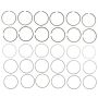 MAHLE 41708 Engine Piston Ring Set