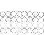 MAHLE 41718.030 Engine Piston Ring Set
