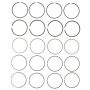 MAHLE 41724.020 Engine Piston Ring Set