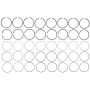 MAHLE 41751.040 Engine Piston Ring Set