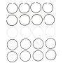 MAHLE 41762 Engine Piston Ring Set