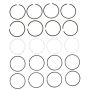 MAHLE 41762.040 Engine Piston Ring Set