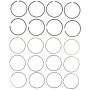 MAHLE 41783CP.040 Engine Piston Ring Set