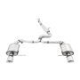 AWE Tuning 3015-32098 VW MK7 Golf Alltrack/Sportwagen 4Motion Touring Edition Exhaust - Polished Silver Tips