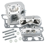 S&S Cycle 900-0344 2006 Dyna Super Stock 91cc Cylinder Heads - Silver