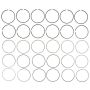 MAHLE 41860CP.020 Engine Piston Ring Set