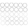 MAHLE 41865CP.040 Engine Piston Ring Set