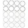 MAHLE 41866CP Engine Piston Ring Set