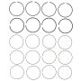 MAHLE 41866CP.030 Engine Piston Ring Set