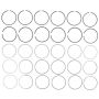 MAHLE 41870CP Engine Piston Ring Set