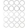 MAHLE 41874CP.020 Engine Piston Ring Set