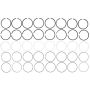 MAHLE 41876CP Engine Piston Ring Set