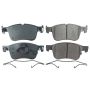 PowerStop 17-2300 PowerStop - Z17 Low-Dust Ceramic Brake Pads with Hardware