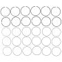 MAHLE 41907CP.020 Engine Piston Ring Set