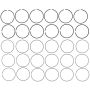MAHLE 41912CP Engine Piston Ring Set