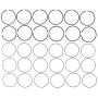 MAHLE 41915CP.020 Engine Piston Ring Set