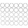 MAHLE 41928CP Engine Piston Ring Set