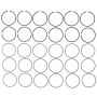 MAHLE 41928CP.030 Engine Piston Ring Set