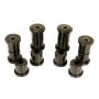 Prothane 64-69 AMC 1.5 OD Spring & Shackle Bushings - Black