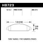Hawk Performance HB723B.665 HPS 5.0 Disc Brake Pad