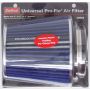 EDELBROCK EDE43643 Pro-Flo Air Filter Cone 6.70 Tall Blue/Chrome