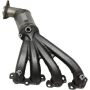 FORTLUFT 4401597 Front EPA (Federal) Direct-Fit Catalytic Converter for 04-06 Chevy Colorado, 04-06 GMC Canyon