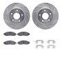 Dynamic Friction 7512-67109 Rotor Kit