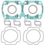 Vertex Pistons 710147B Vertex Gaskets 77-80 Yamaha SRX440 A B C D Top End Gasket Kit