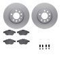 Dynamic Friction 4612-65006 Rotor Kit