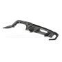 Anderson Composites AC-RL18FDMU-AO 2018 Ford Mustang GT Type-OE Carbon FIber Quad Tip Rear Diffuser