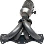 FORTLUFT 4401830 Front EPA (Federal) Direct-Fit Catalytic Converter for 07-16 Mini Cooper