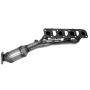 FORTLUFT 4401533 Front Passenger Side EPA (Federal) Direct-Fit Catalytic Converter for 11-13 Infiniti QX56, 14-17 QX80