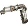 FORTLUFT 4401852 Front EPA (Federal) Direct-Fit Catalytic Converter for 09-10 Pontiac Vibe, 07-10 Scion tC, 09-10 Toyota Corolla, 09-13 Matrix