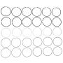 MAHLE 42001CP Engine Piston Ring Set