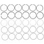 MAHLE 42001CP.040 Engine Piston Ring Set