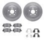 Dynamic Friction 6612-27162 Rotor Kit