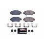 PowerStop Z23-831 PowerStop - Z23 Daily Driver Carbon-Fiber Ceramic Brake Pads with Hardware Kit