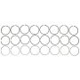 MAHLE 42066CP.040 Engine Piston Ring Set