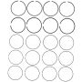 MAHLE 42077CP.030 Engine Piston Ring Set