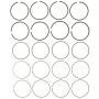 MAHLE 42080CP.010 Engine Piston Ring Set