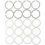 MAHLE 42086CP.030 Engine Piston Ring Set